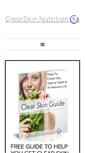 Mobile Screenshot of clearnutrition.net